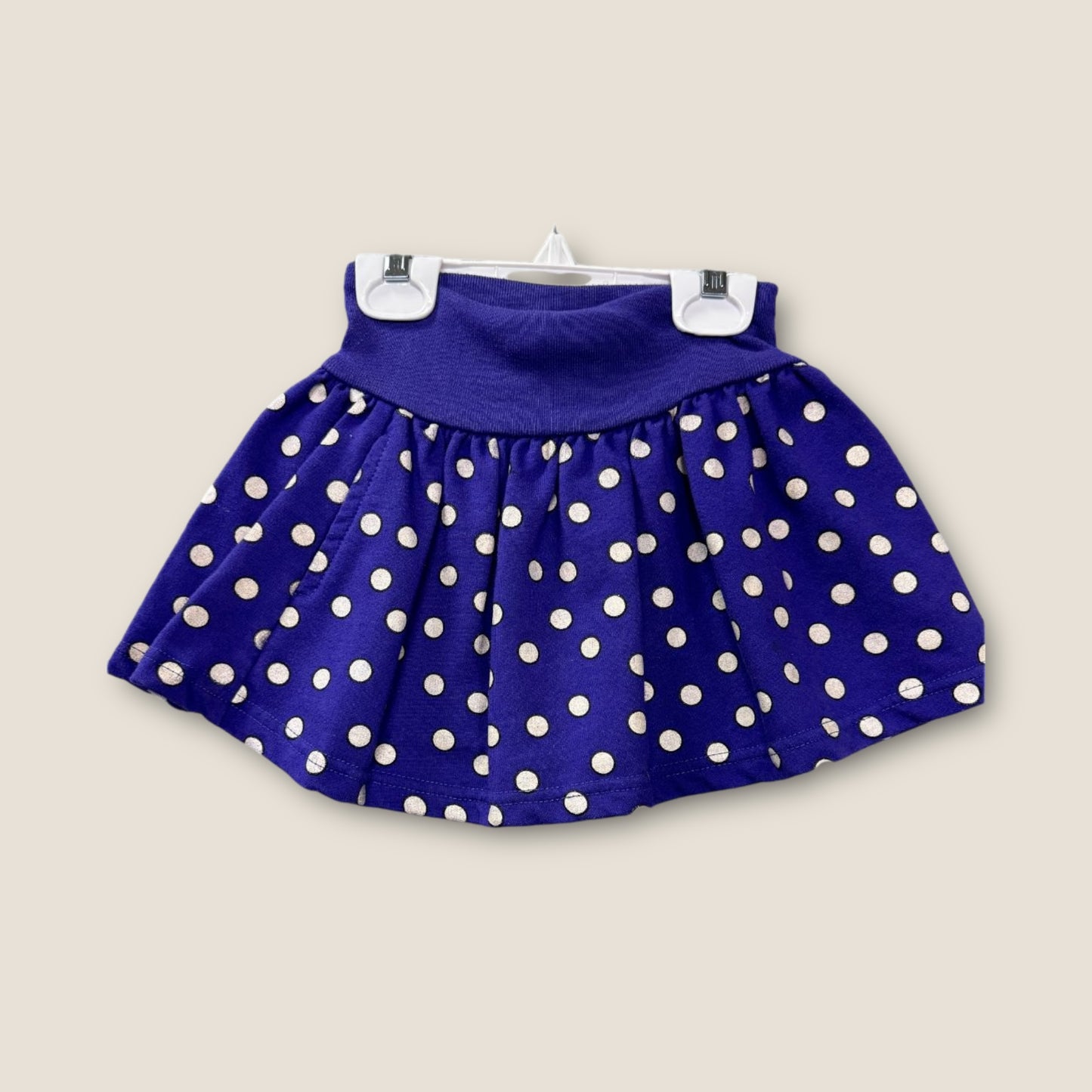 Esprit Mini Purple Skirt with Polka Dots , 2