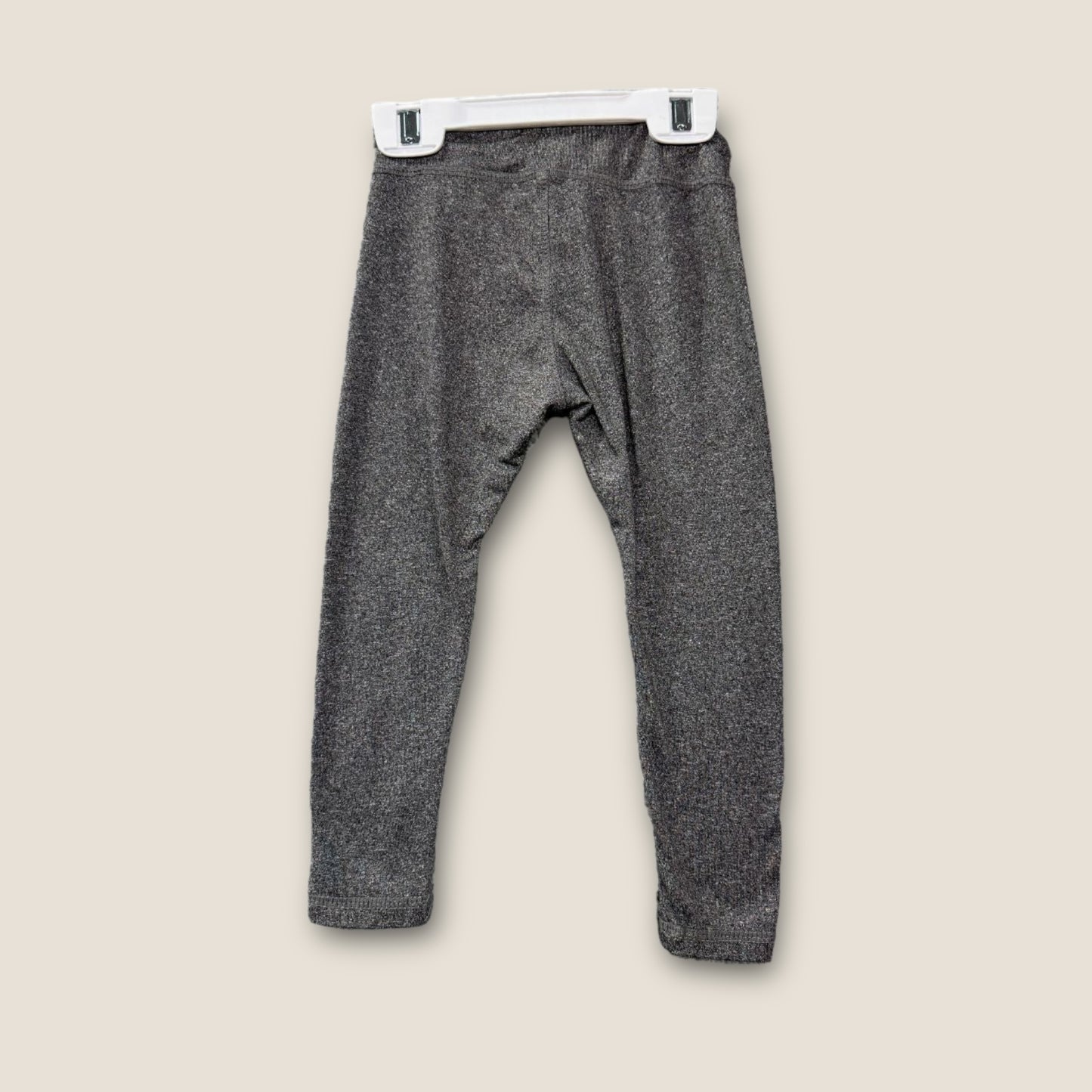 Champion Gray Leggings with Champion Logo on Leg, 2