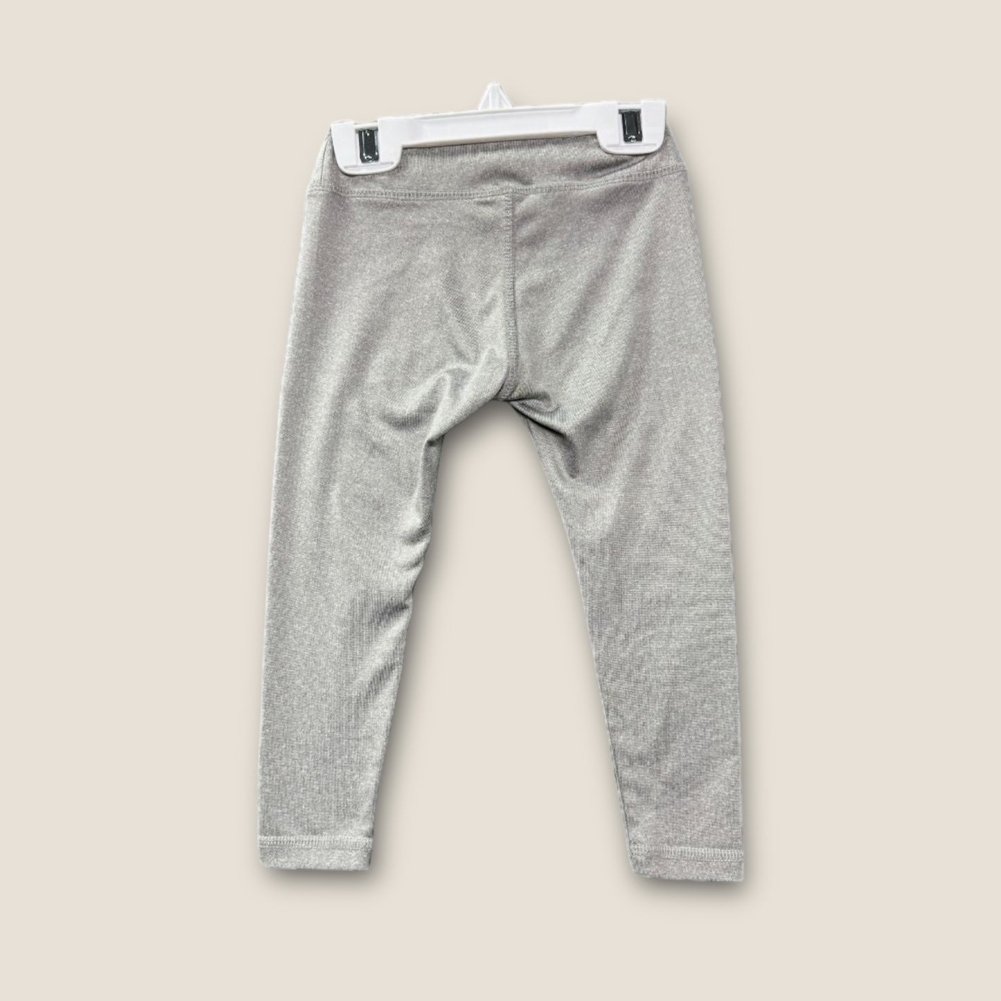 Champion Gray Leggings with Champion Logo on upper leg, 2