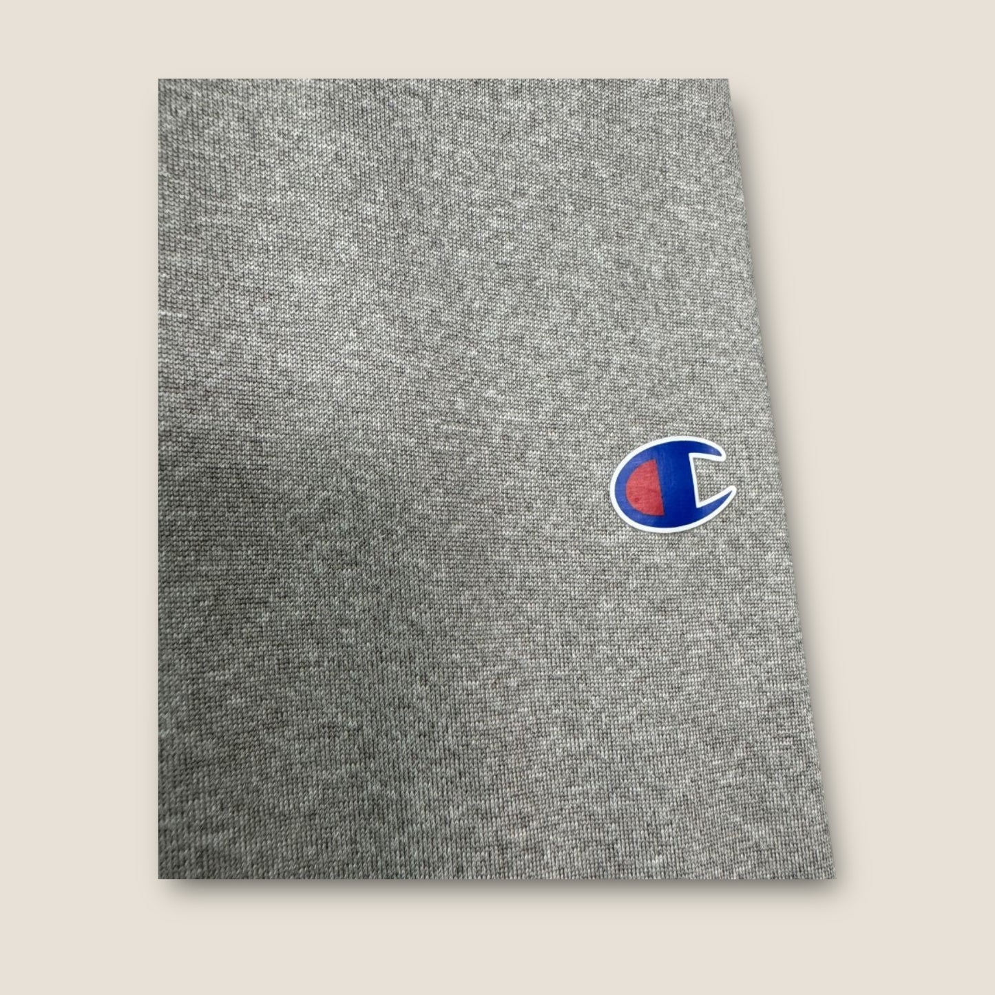 Champion Gray Leggings with Champion Logo on upper leg, 2