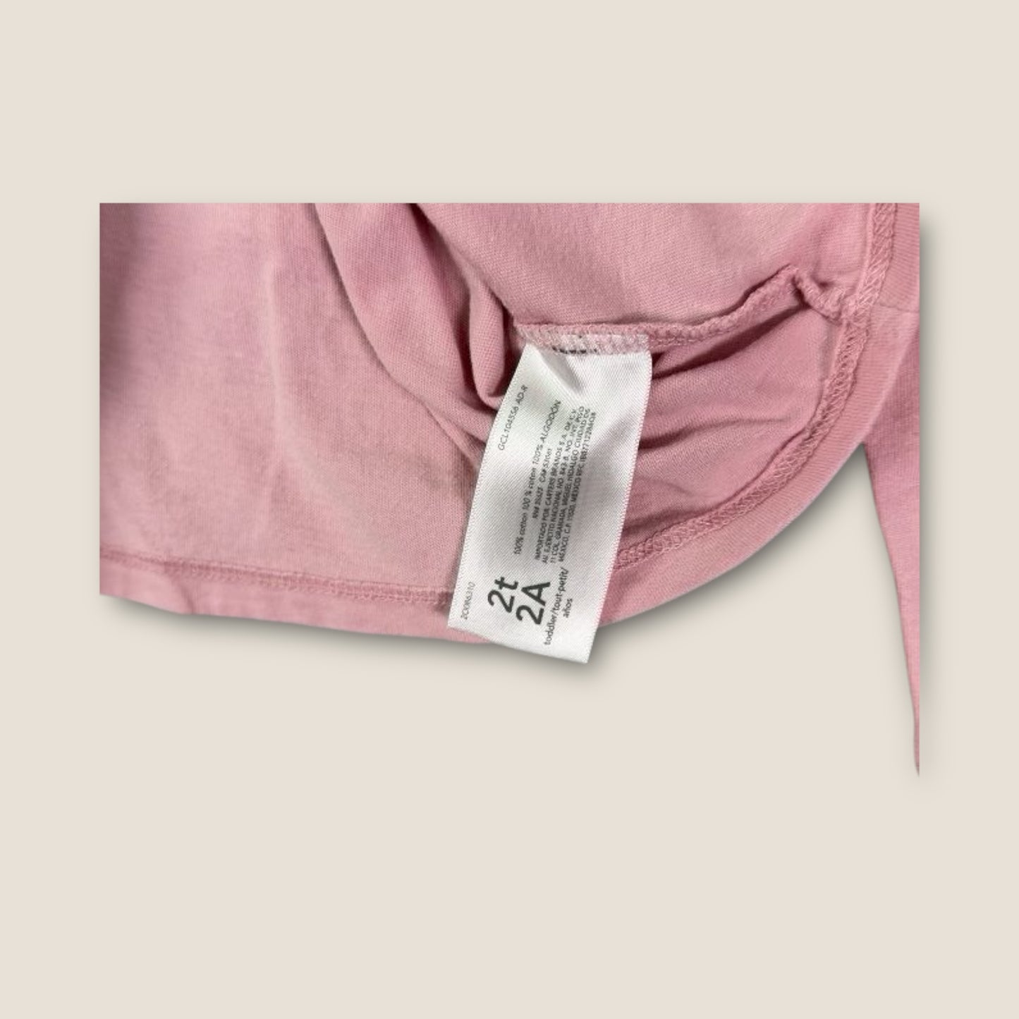 Carters  Pink Long Sleeve with Balerinas on the Front, 2