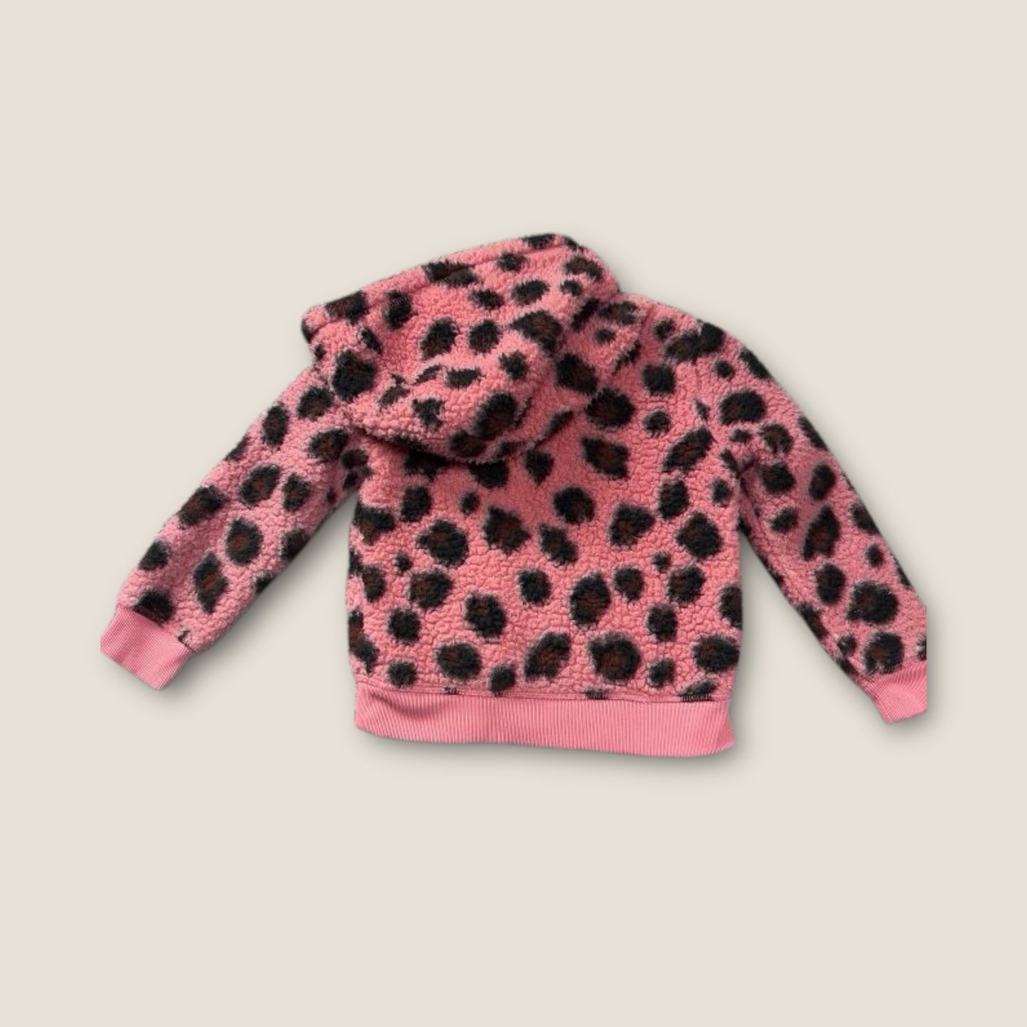 jumping Beans Pink Pink leopard Print hoodie, 3