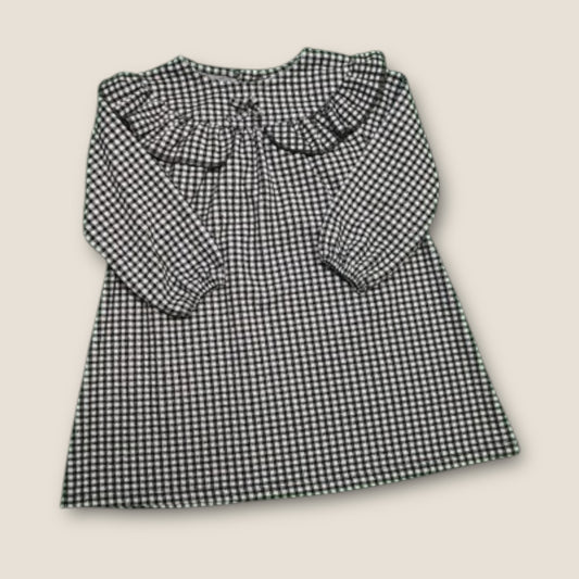 Zara Dress Checkered Black/White