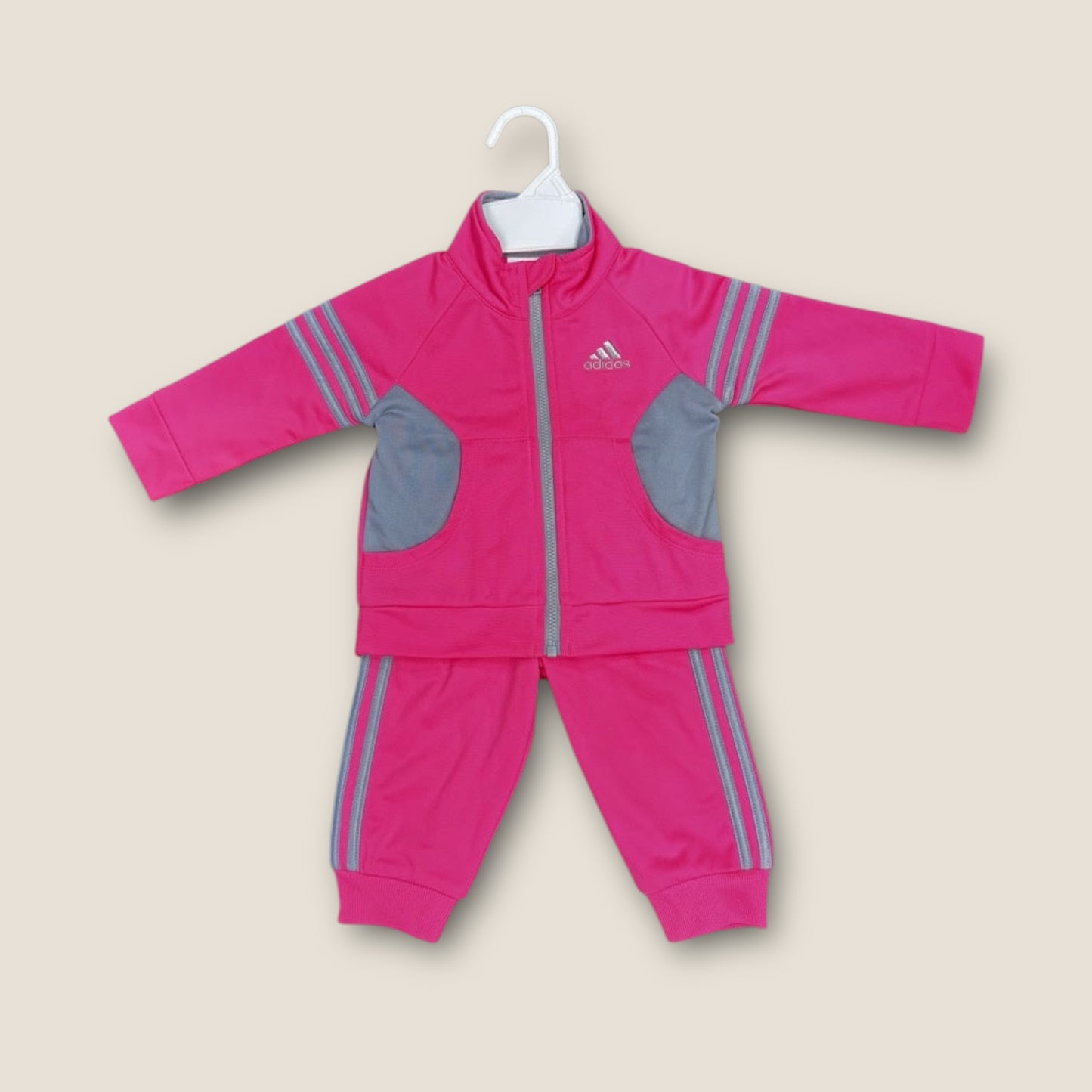 Adidas 2 pc Track Suit - Pink