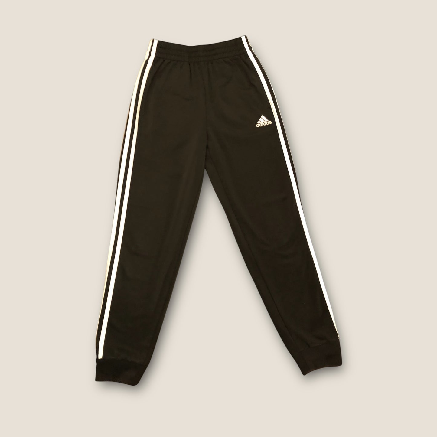 Adidas Sweats Black/White Stripes