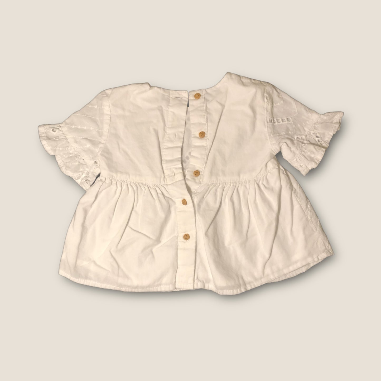 Zara Baby Shirt White