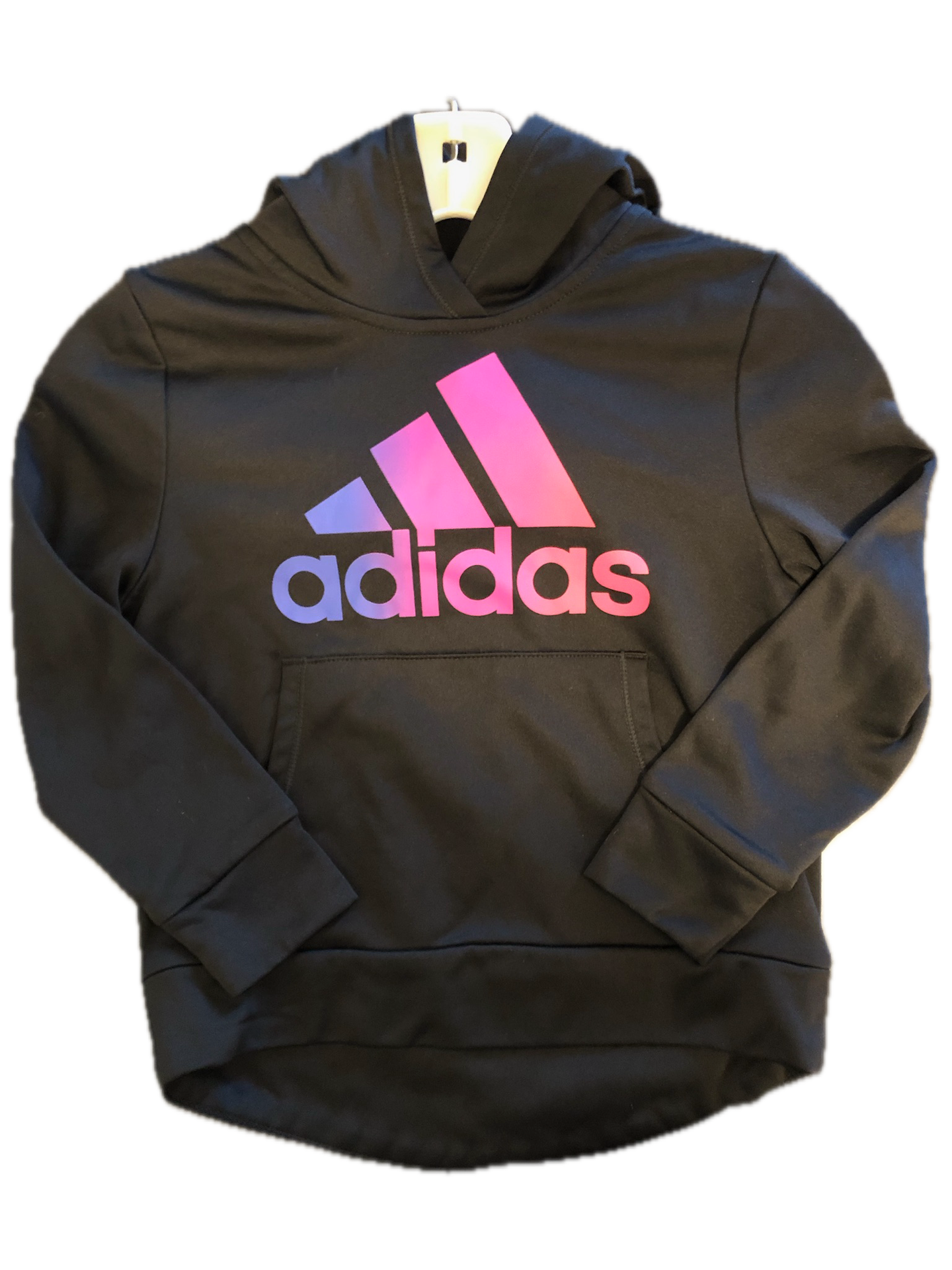 Adidas Black with Rainbow Logo