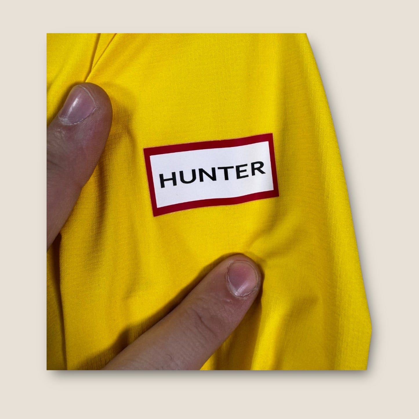 Hunter Yellow Rain Jacket, 4