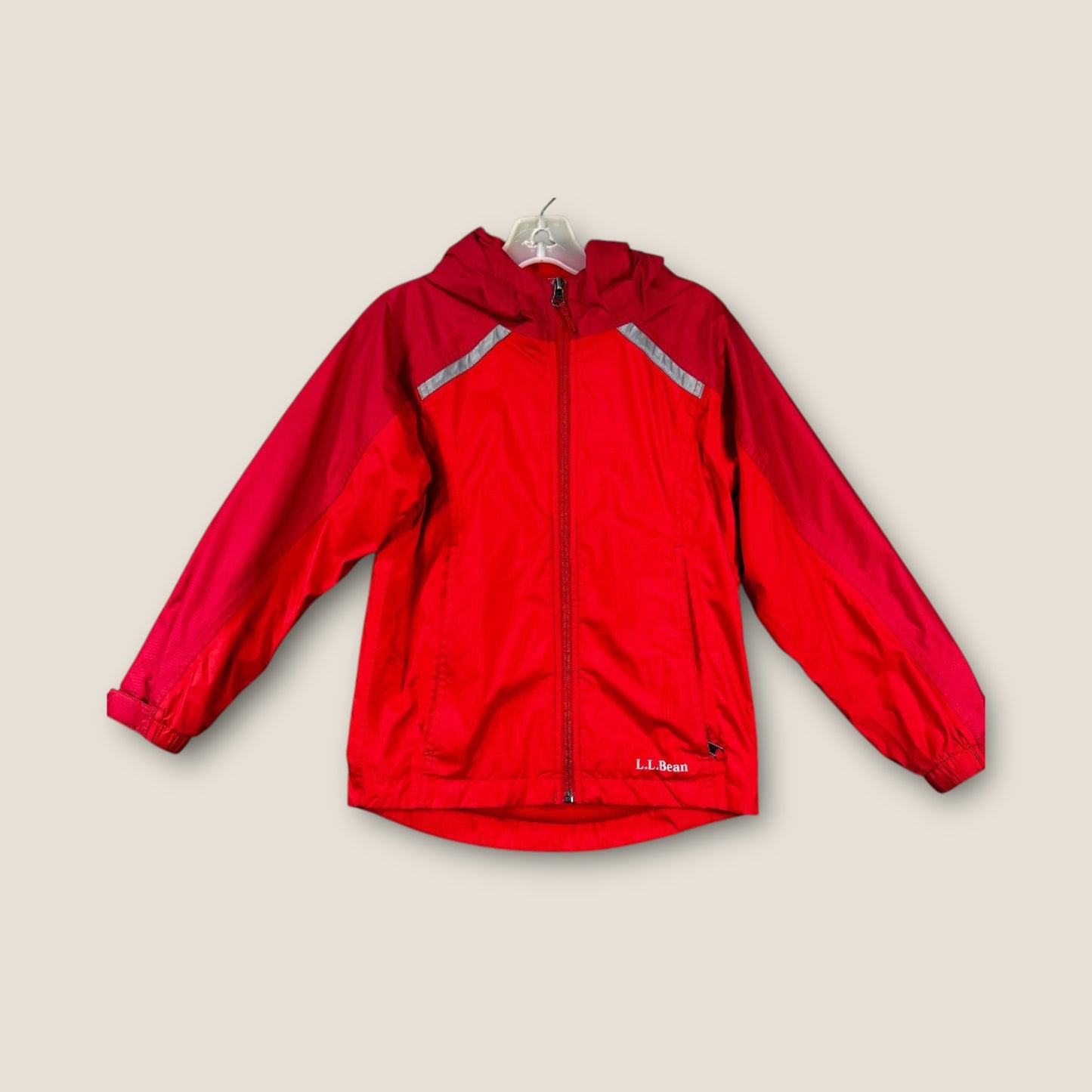 L. L. Bean Red Rain Jacket, 5