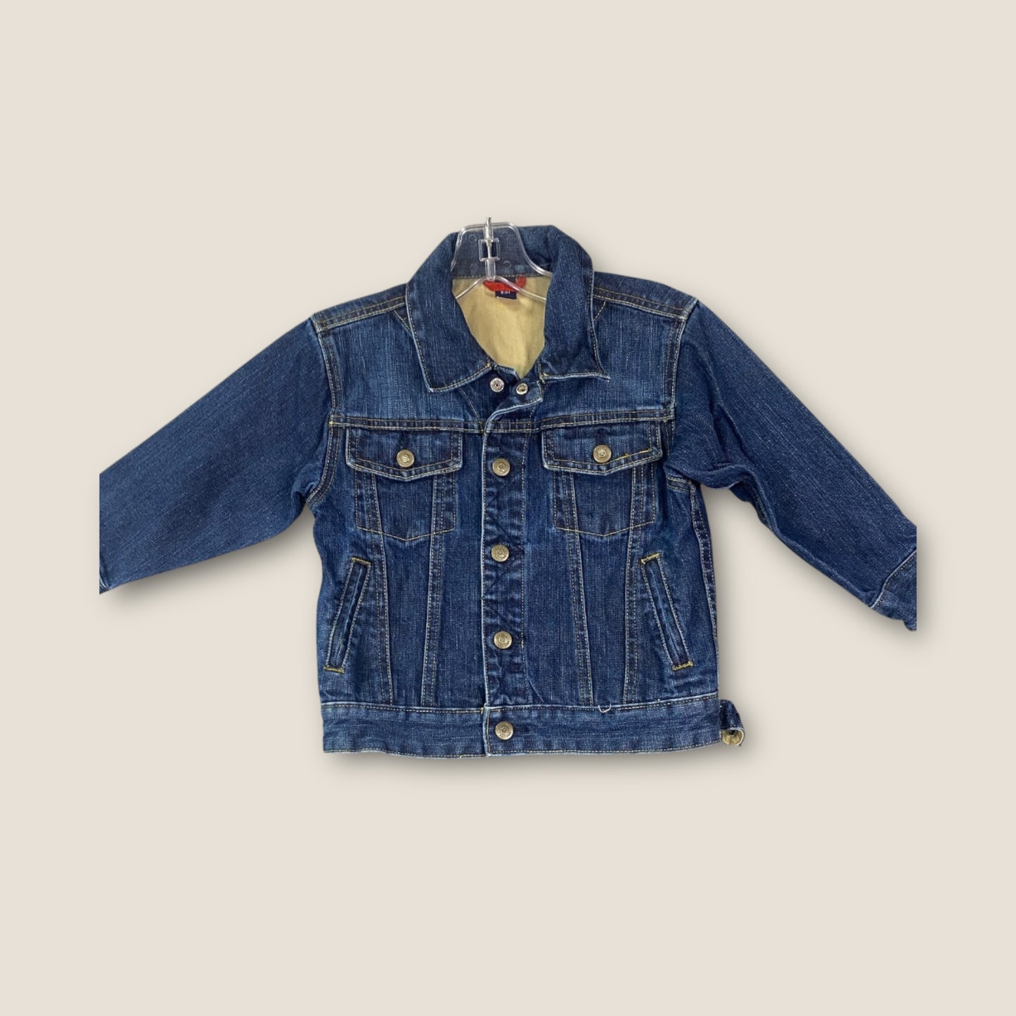 Baby Gap Blue Denim Button-Up Jacket, 4