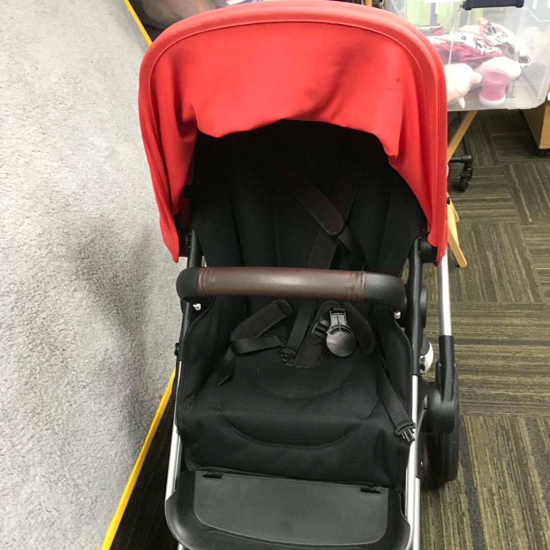 Bugaboo Red and Black  Red And Black Stroller