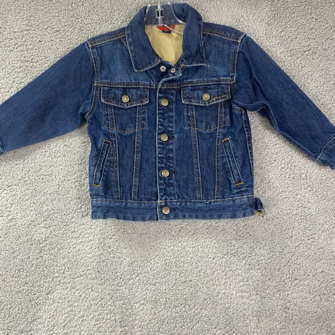 Baby Gap Blue Denim Button-Up Jacket, 4