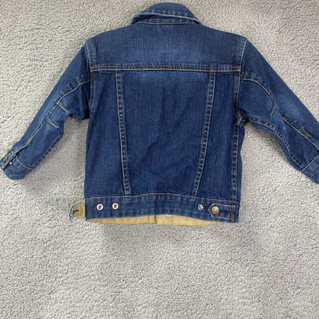 Baby Gap Blue Denim Button-Up Jacket, 4