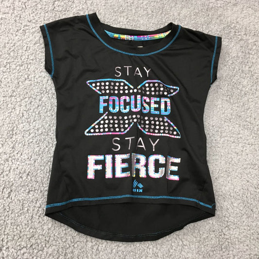 RBX Black Black " Stay Fierce" Tee, 4