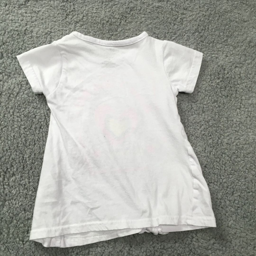 Velvet White Good Vibes Only Tee, 4