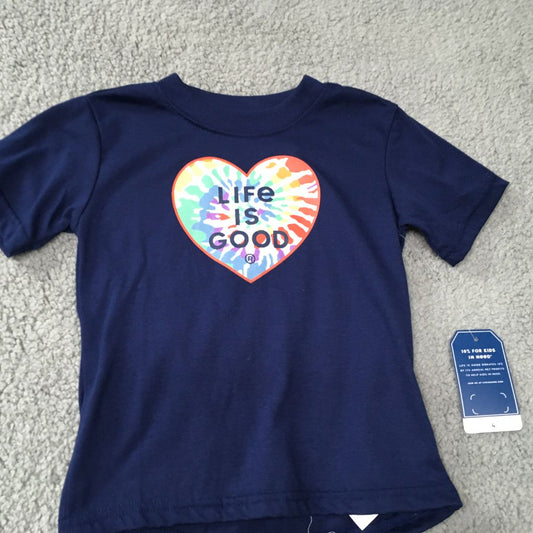 Life Is Good Dark Blue Brand New "Life is Good" Tee, 4