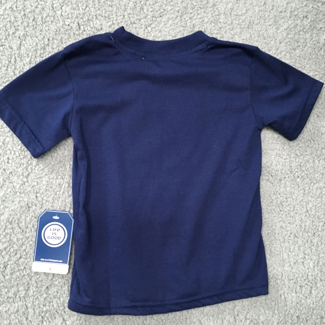 Life Is Good Dark Blue Brand New "Life is Good" Tee, 4