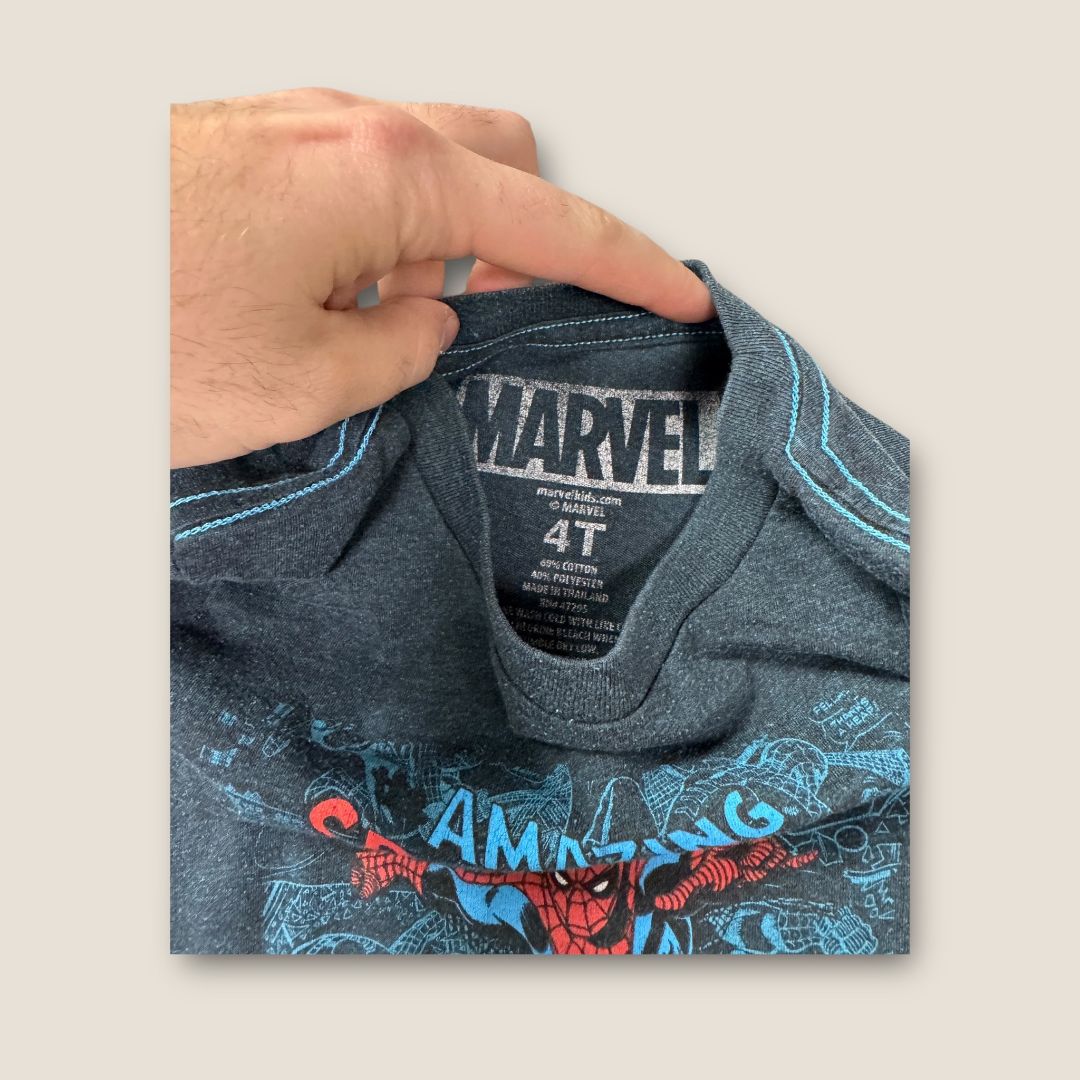 Marvel Navy Spider Man T-Shirt, 4