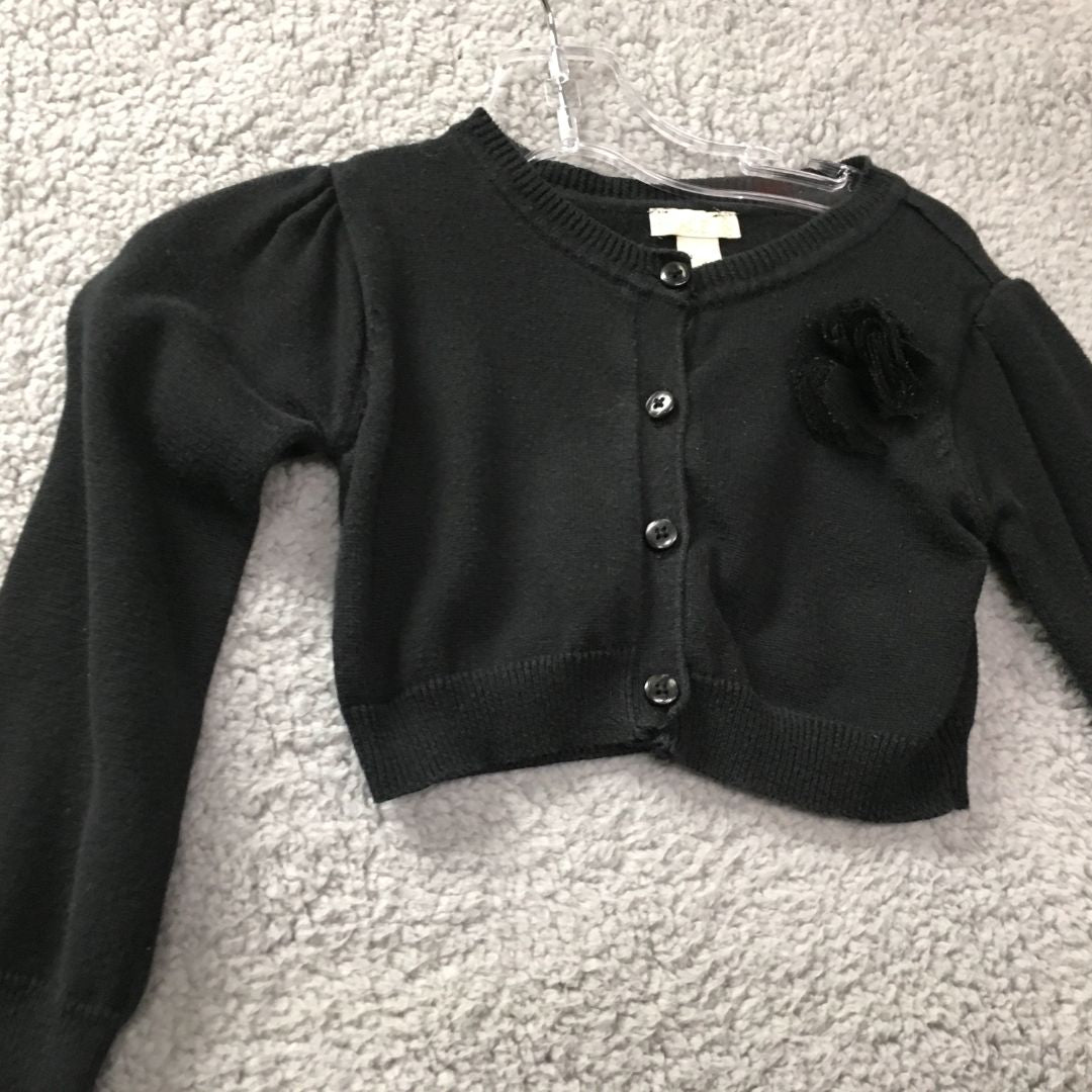 Childrens Place Black Black dress Sweater, 4