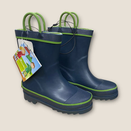 *NEW WITH TAGS Western Chief Kids Blue and Green Rain Boots, 10