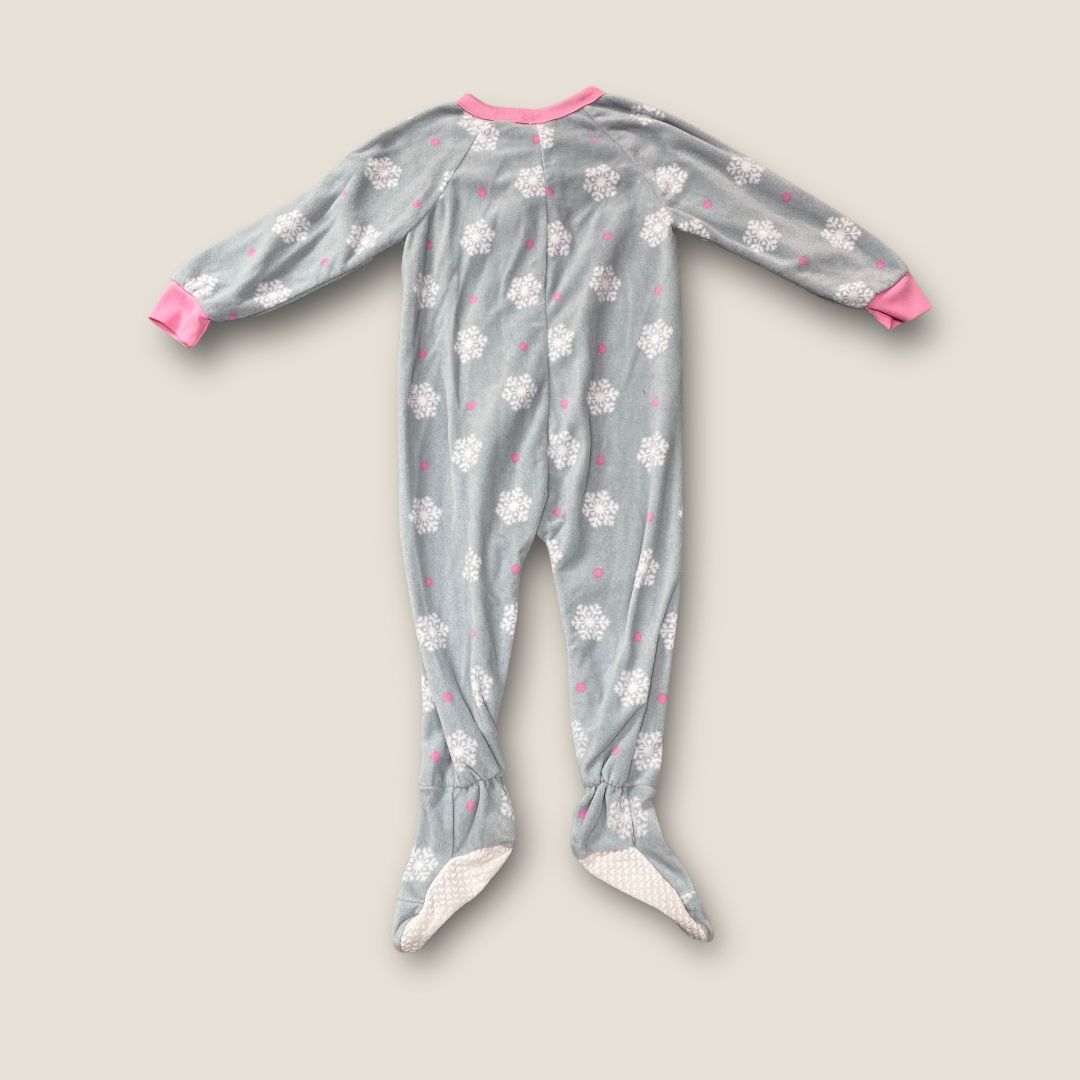 Mon Petit Gray and Pink 1 Pc PJ, 3