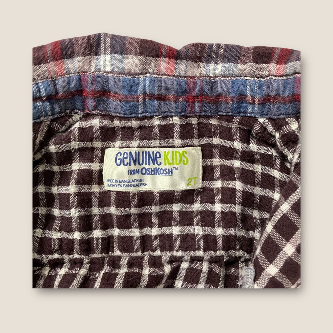 Genuine Kids Multi Colored Button Shirt, 2