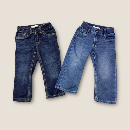 Levis Blue and Light Blue Jeans Set of 2, 2