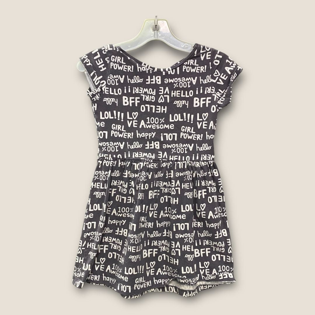 Carters gray Gray "BFF' Dress, 4