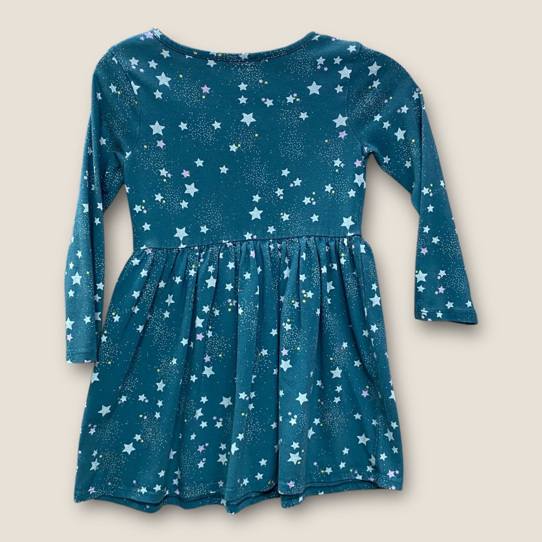 Cat and Jack  Green Green Star Dress, 4