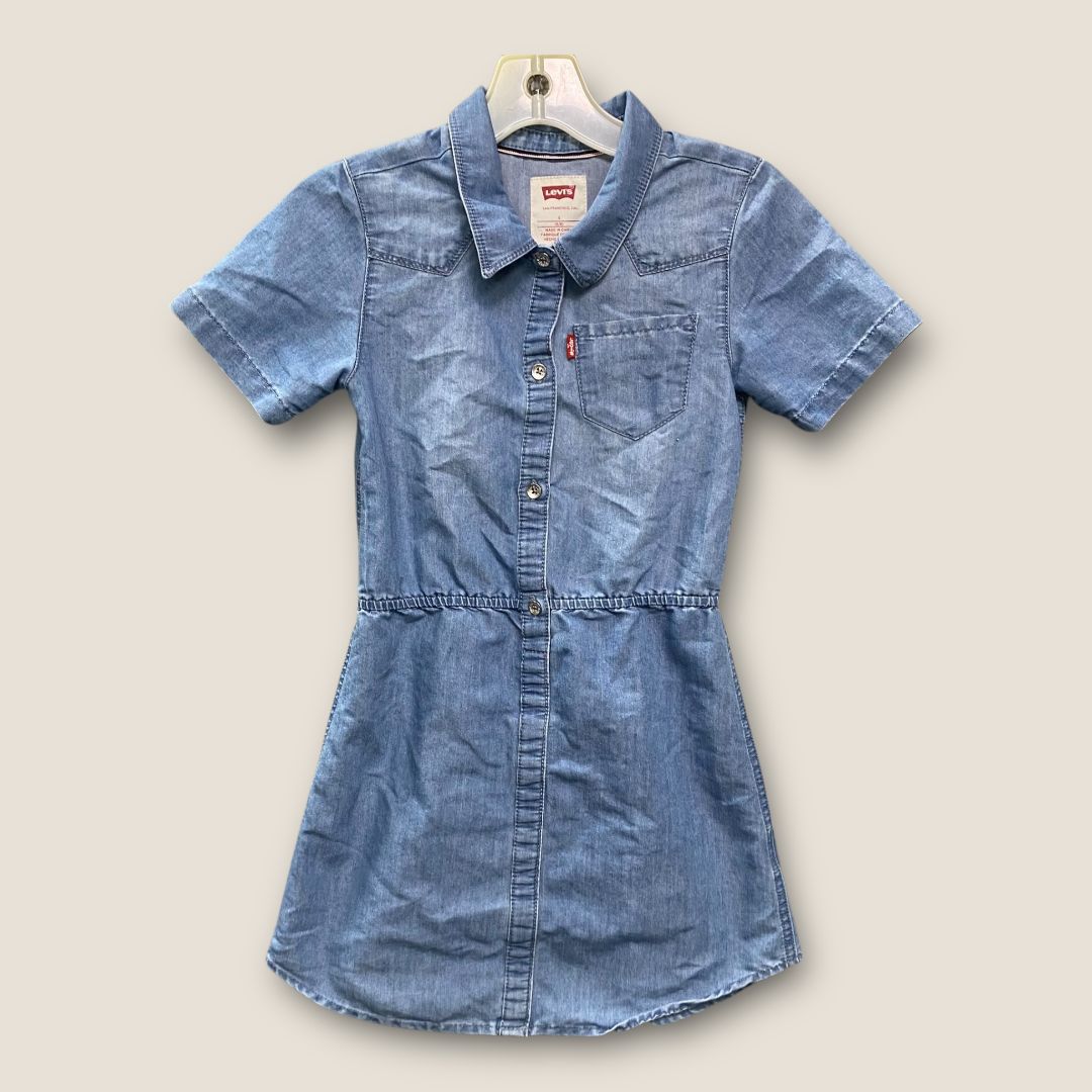 Levi Blue Jean Dress, 4