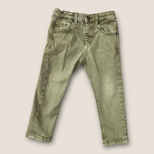 Zara Jeans Olive Green