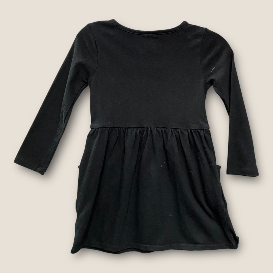 Cat and Jack Black Black Star Dress, 4