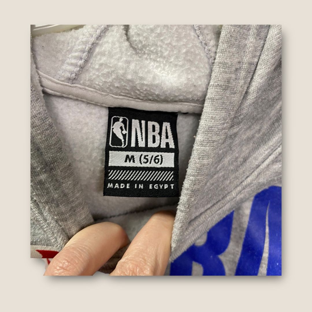 NBA gray NBA hoodie, 5