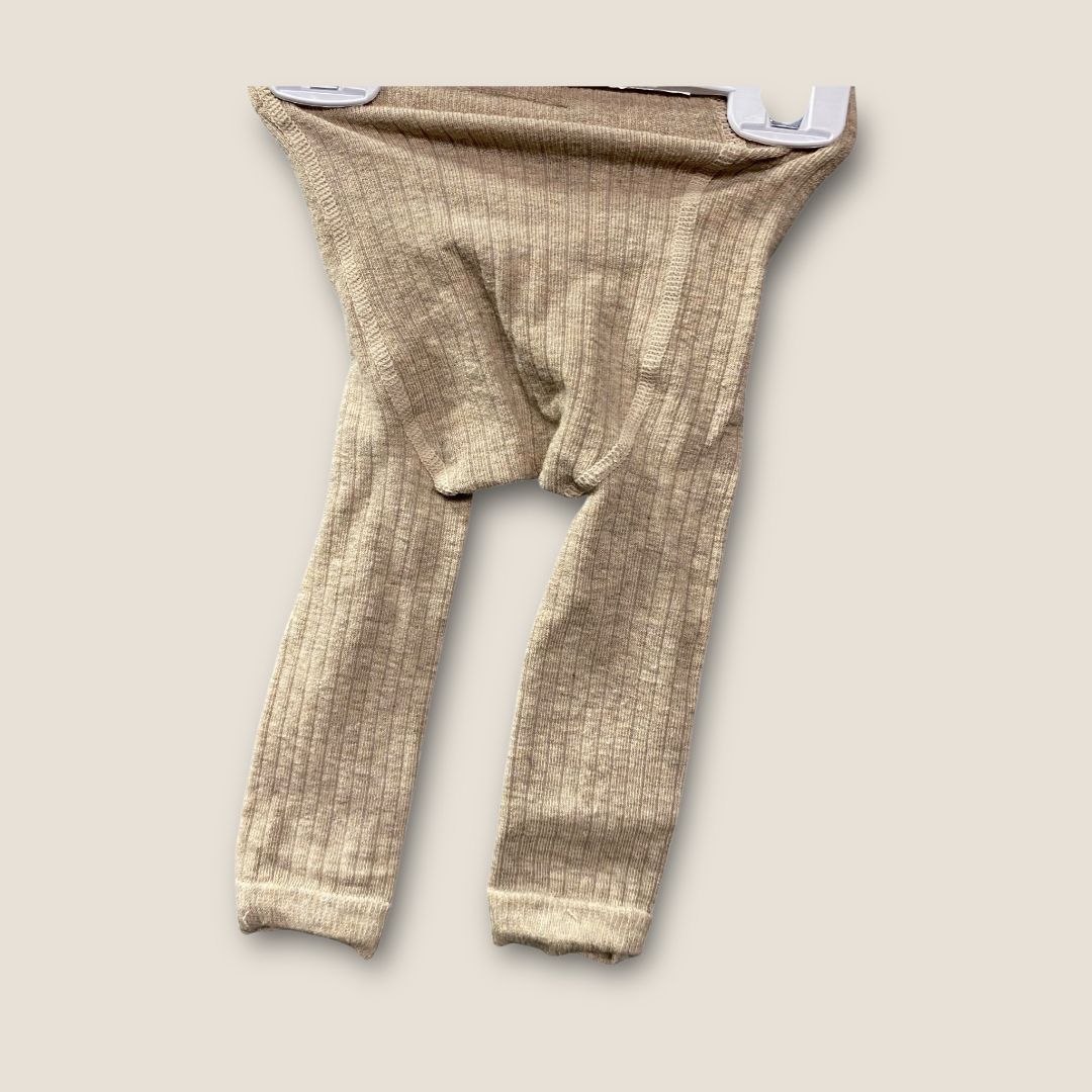 H&M tan tights, 0-3m