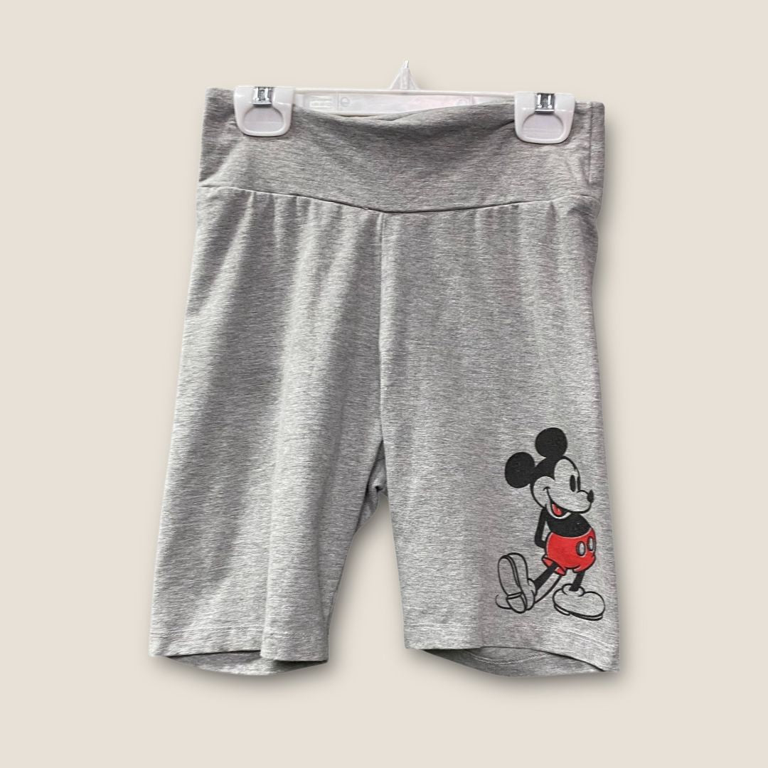 Disney gray Capri style biker shorts, 7