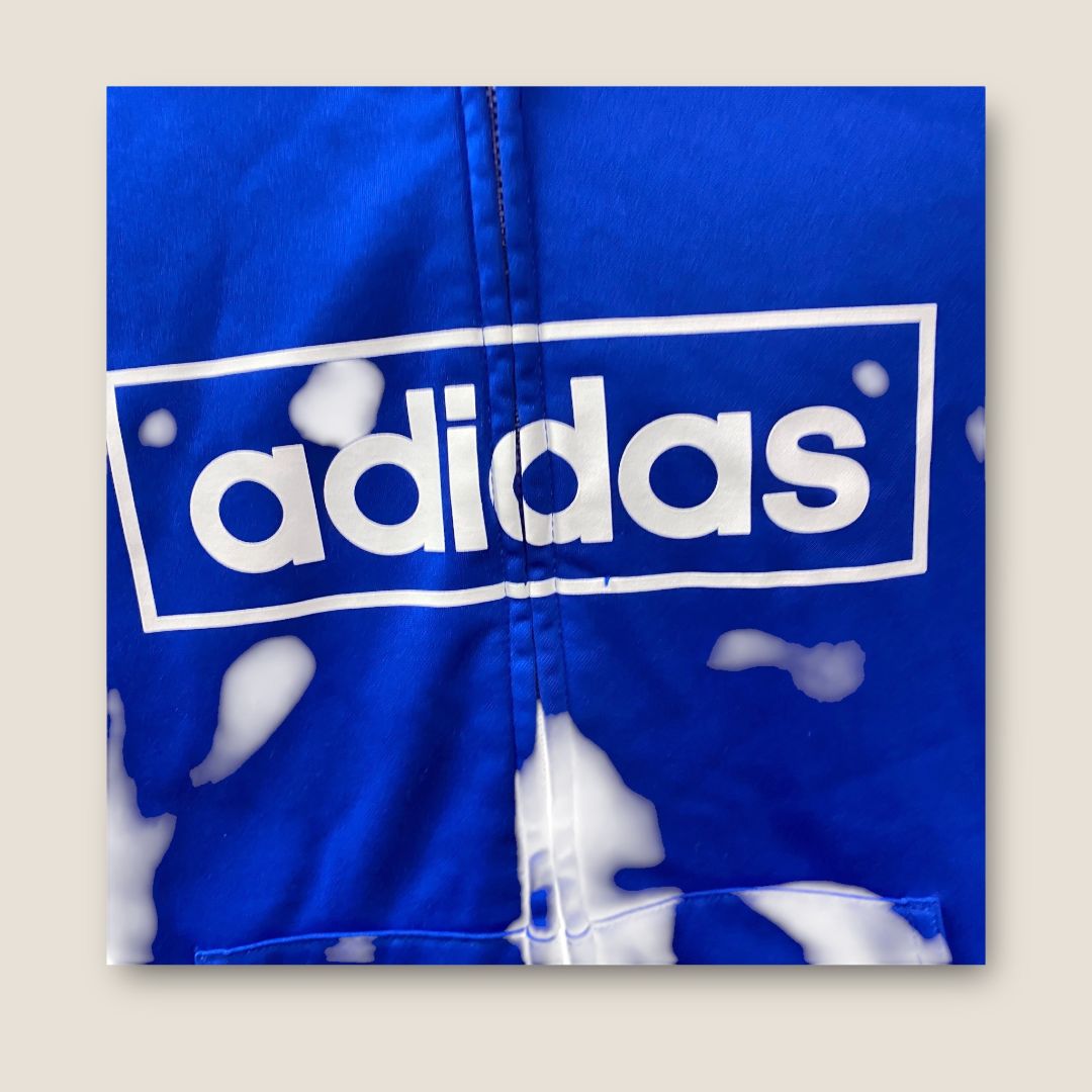 Adidas Blue Name brand Hoodie, 7