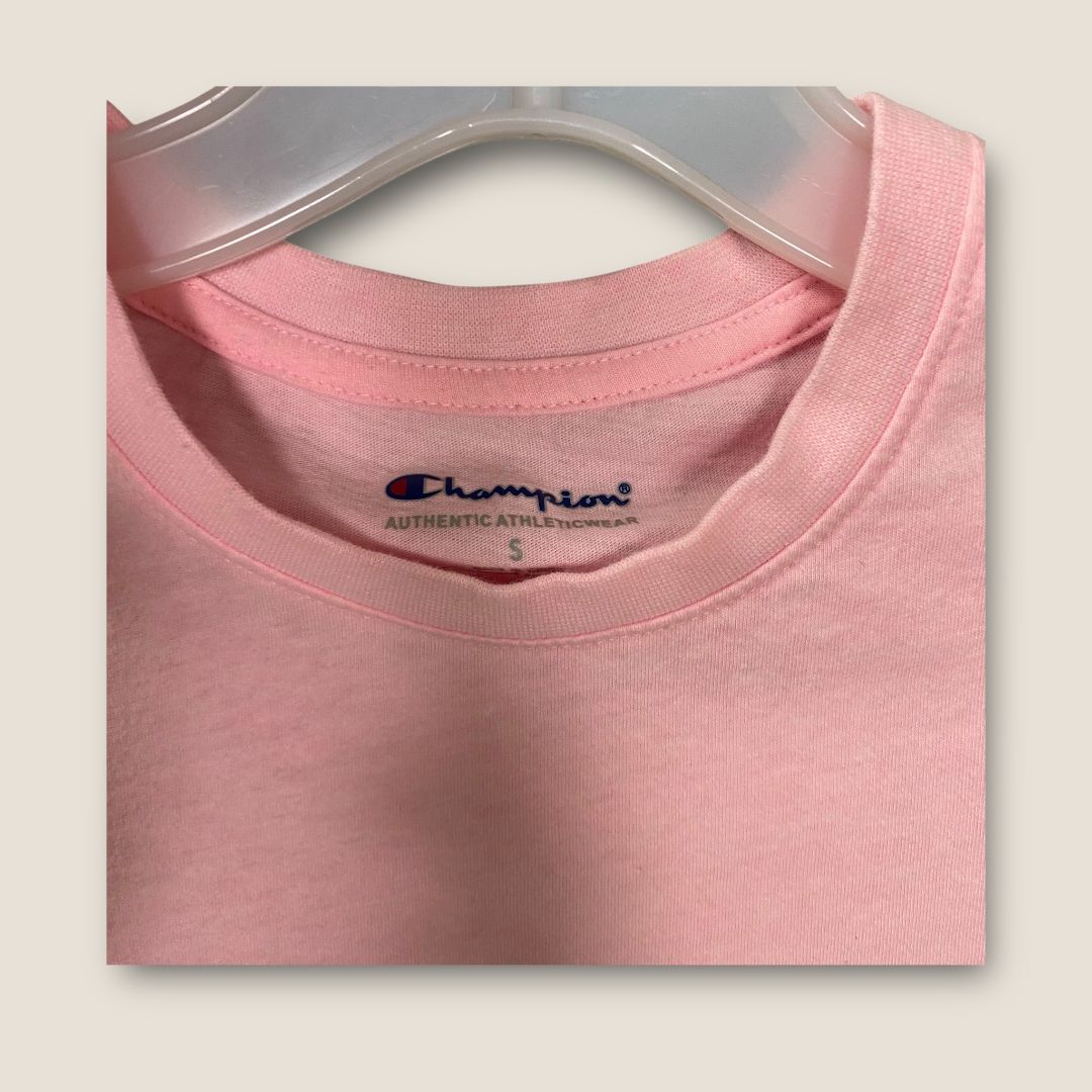 Champion Pink Name branded Tee, 5