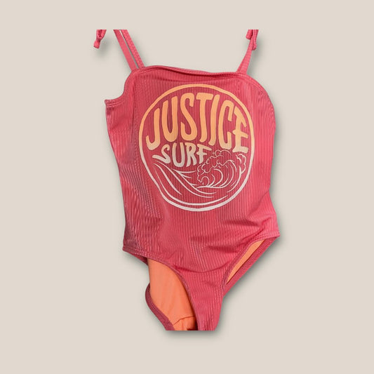 Justice Pink Swim Suit, 5