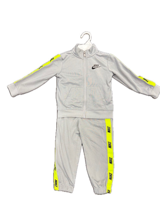 Nike 2 pc Track Suit - Gray/Yellow