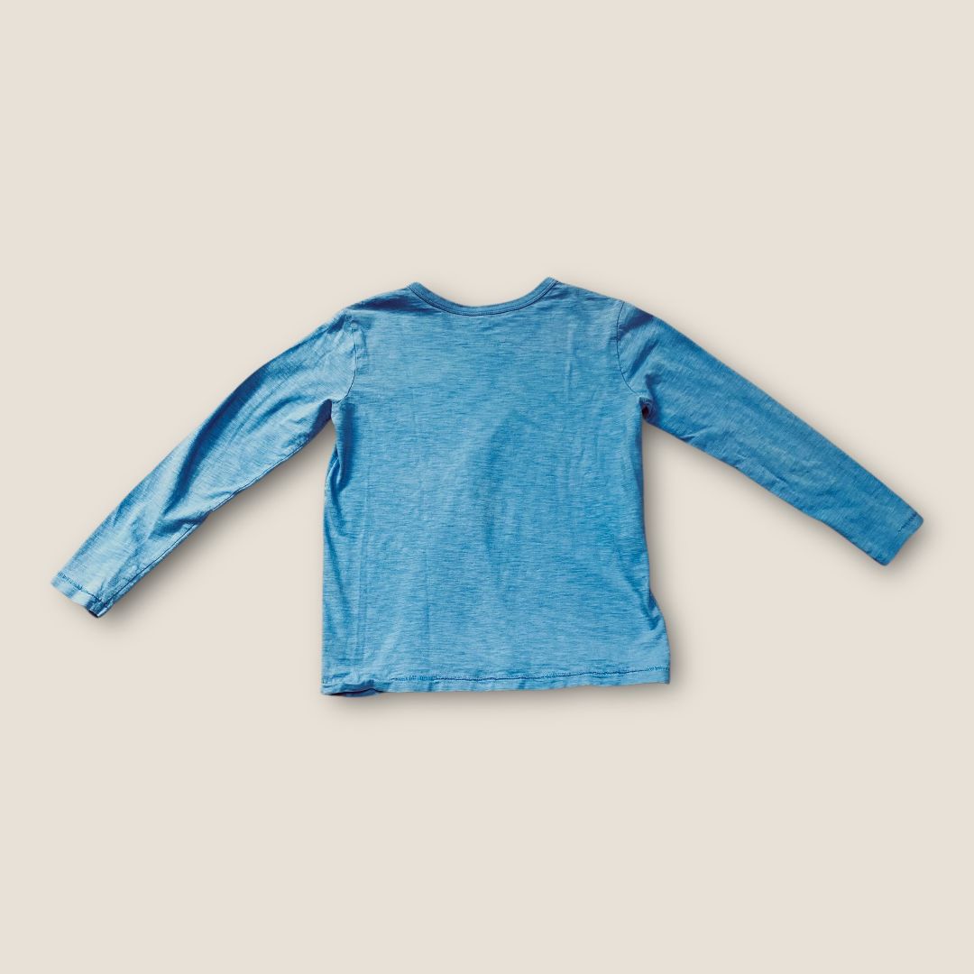 primary Blue Long sleeve tee, 10