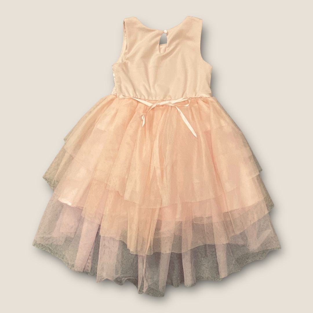 Pink Violet pink tulle layer dress, 5