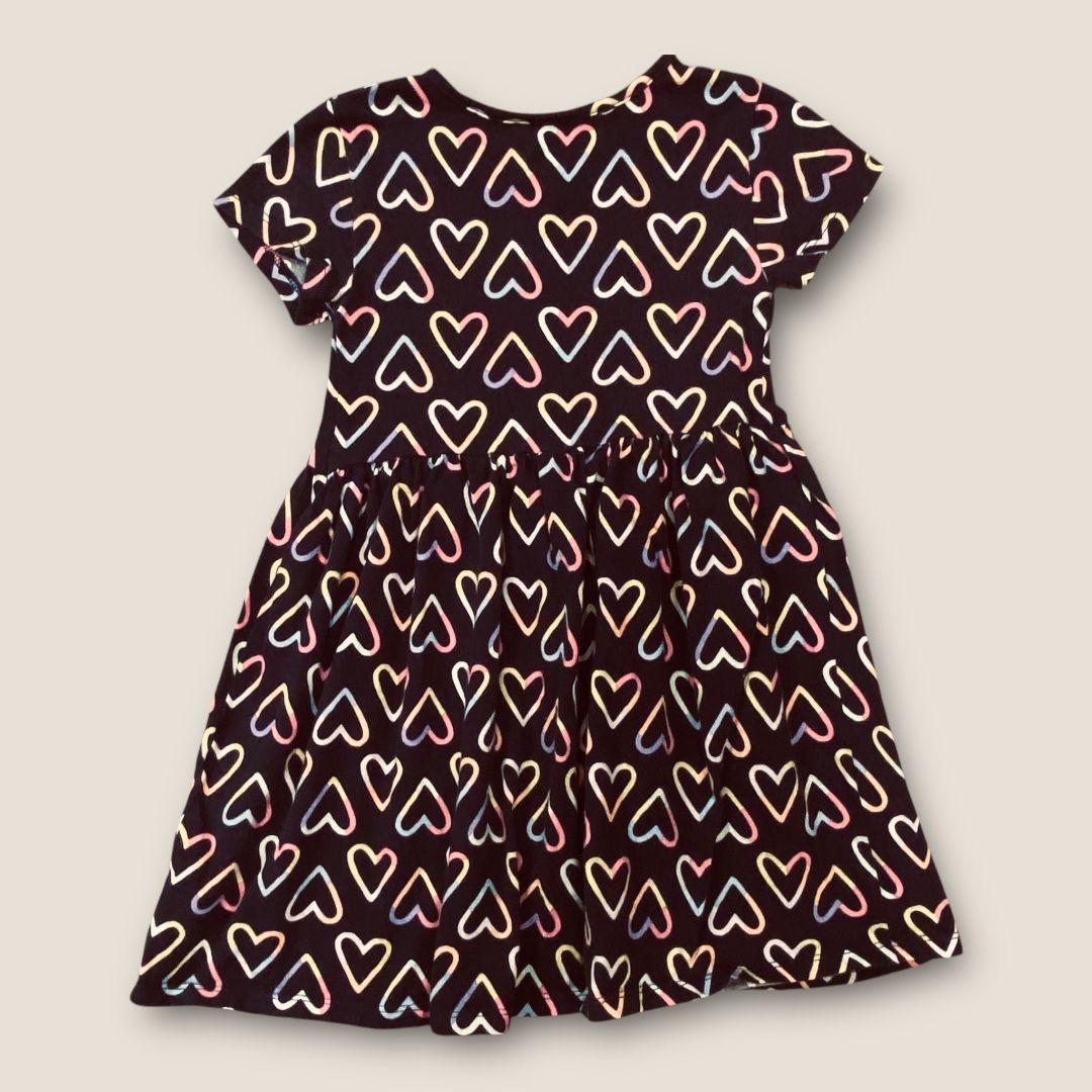 jumping beans blue heart design dress, 5