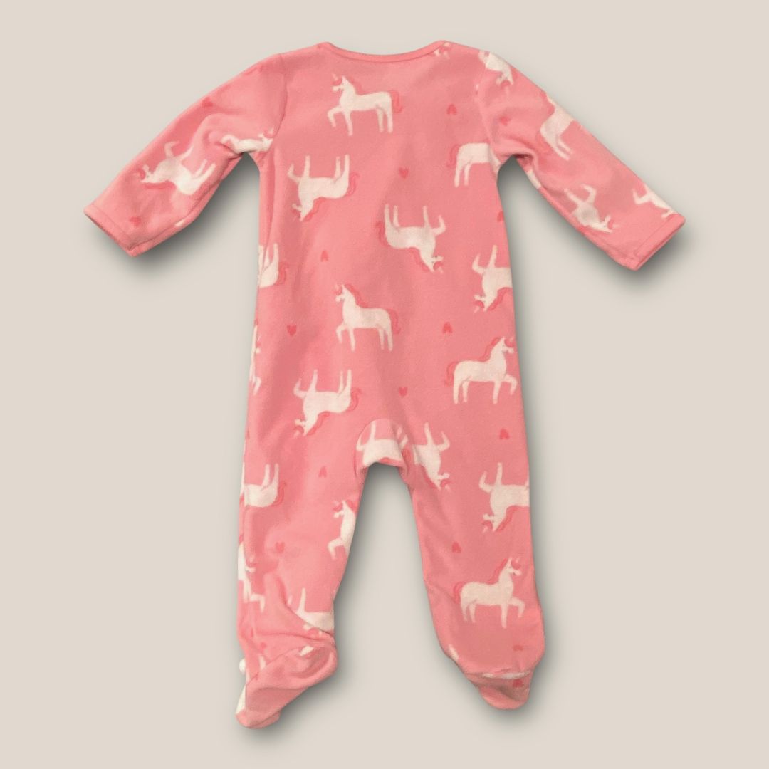 Caters pink Fuzzy Pjs, 6m