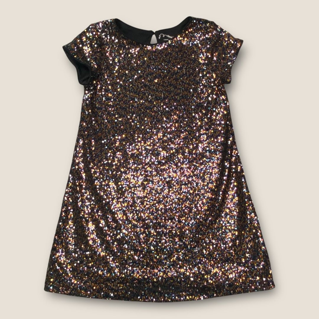 Art Class black Sequin dress, 6