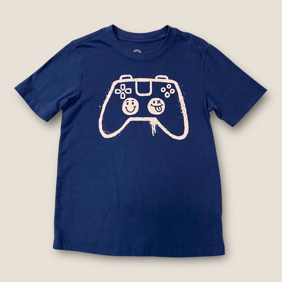 Wonder Nation  blue Gamin tee, 6