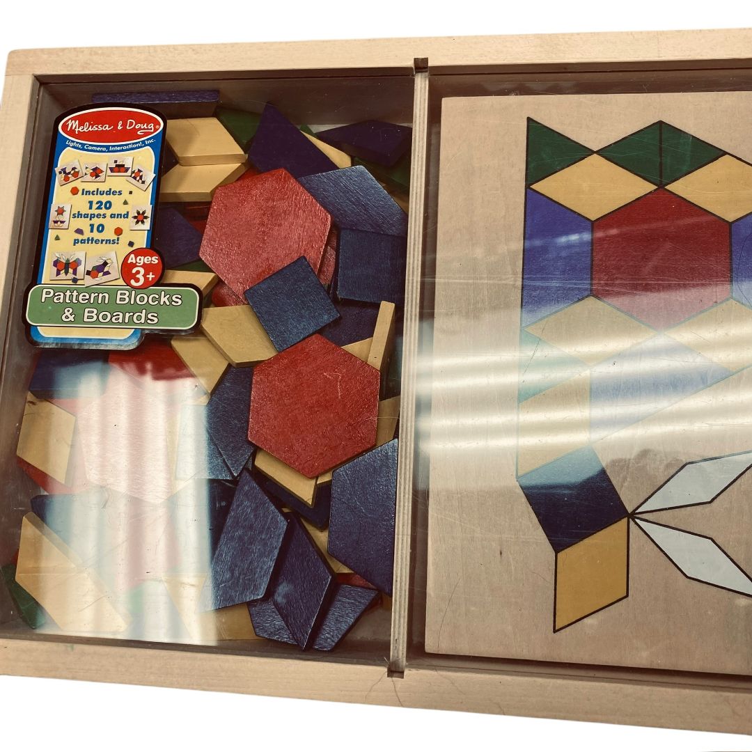 Melissa and Doug multi Pattern Blocks