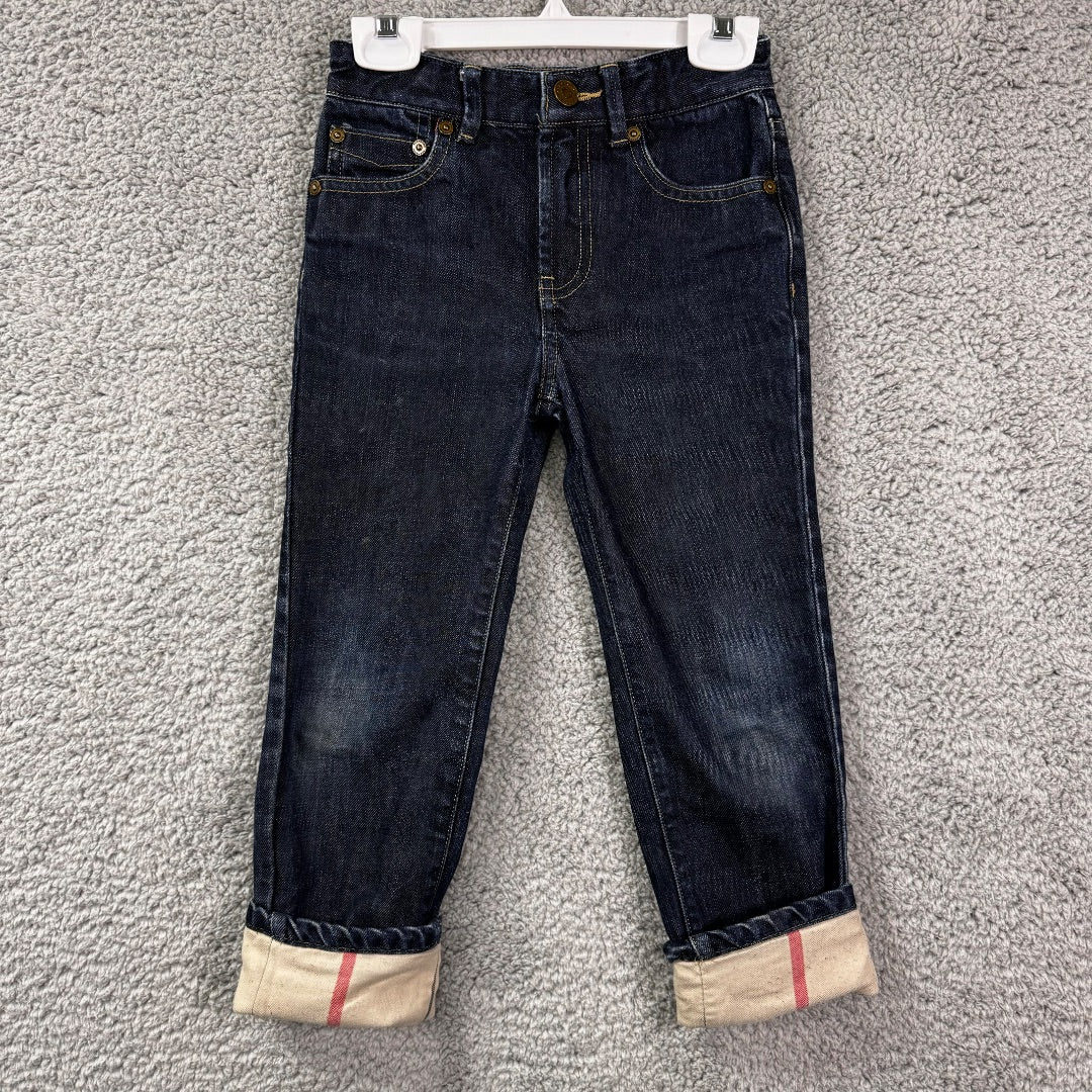 *FLAWED* Burberry Blue Jeans, 5y