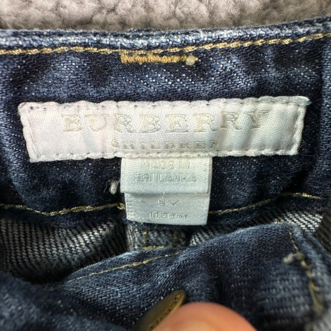 *FLAWED* Burberry Blue Jeans, 5y