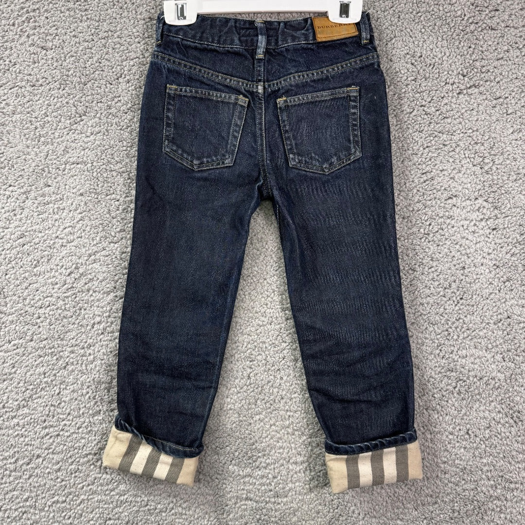 *FLAWED* Burberry Blue Jeans, 5y