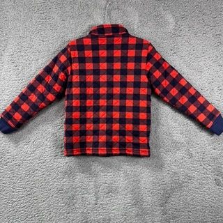 *STAINED* Hanna Andersson Red, Blue Plaid, 6